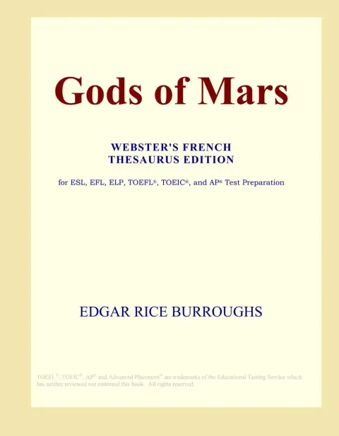 Cover of Gods of Mars