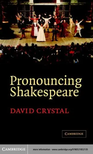 Cover of Pronouncing Shakespeare