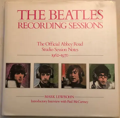Cover of Beatles Recording Sessions