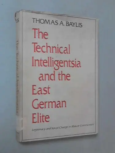 Cover of Technical Intelligence and the East German Elite