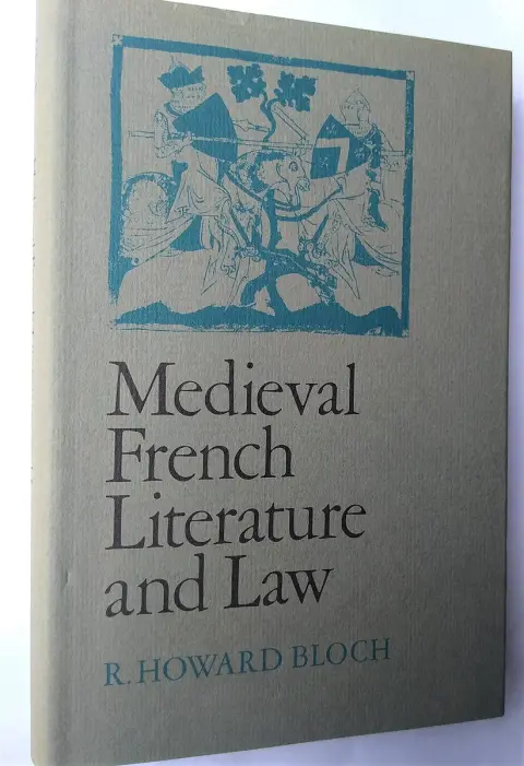 Cover of Medieval French Lit Law