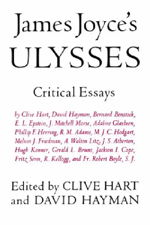 Cover of James Joyce's Ulysses