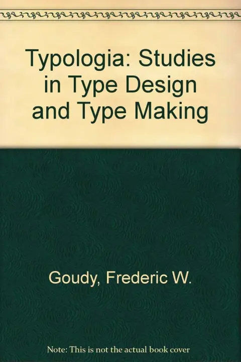 Cover of Typologia