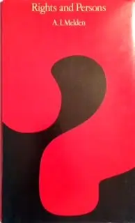 Cover of Rights and Persons