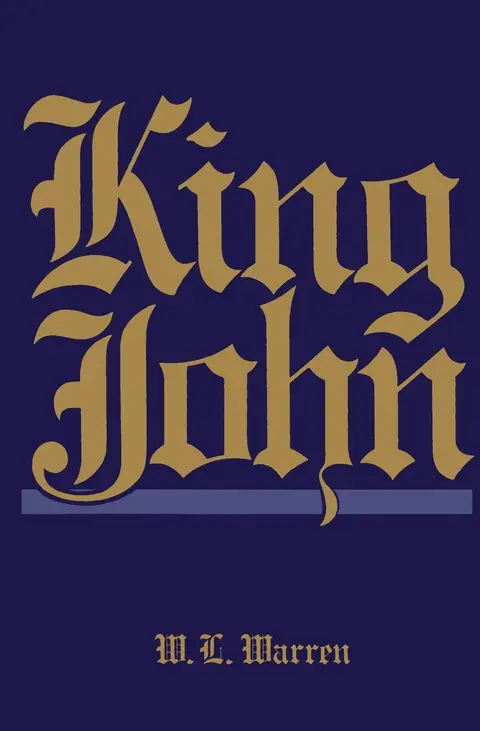 Cover of King John