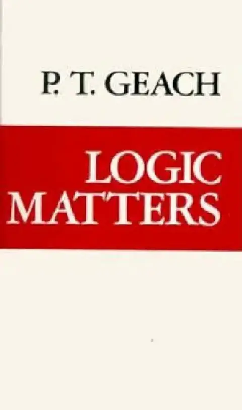 Cover of Logic Matters