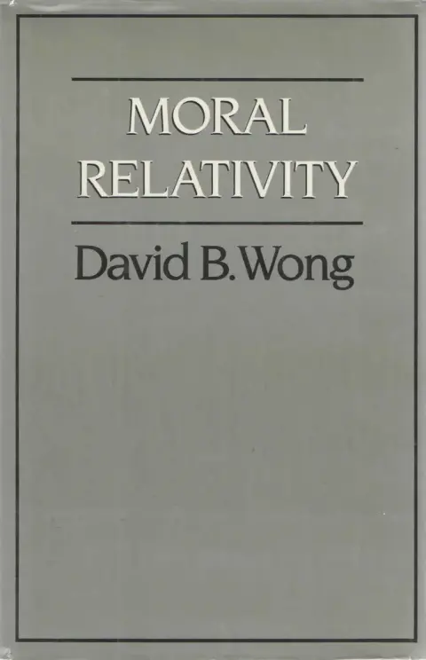 Cover of Moral Relativity