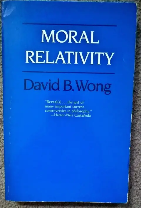 Cover of Moral Relativity