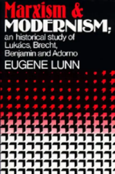 Cover of Marxism and Modernism