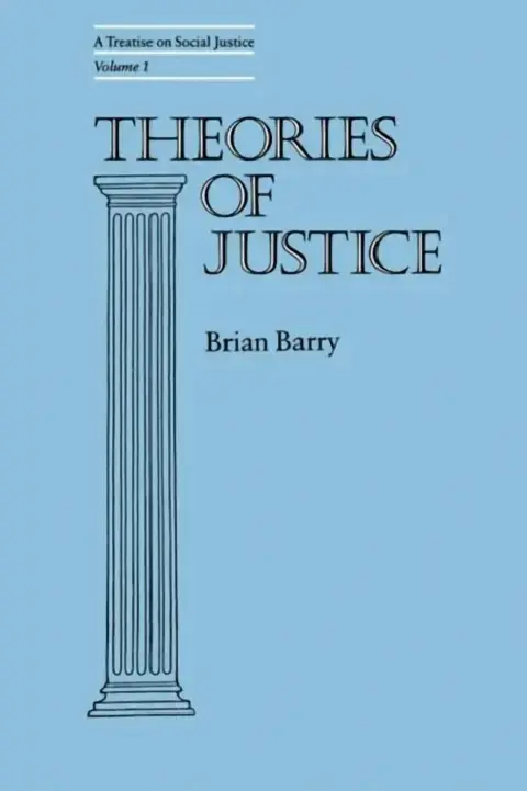 Cover of Theories of Justice