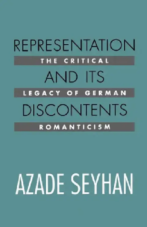 Cover of Representation and Its Discontents