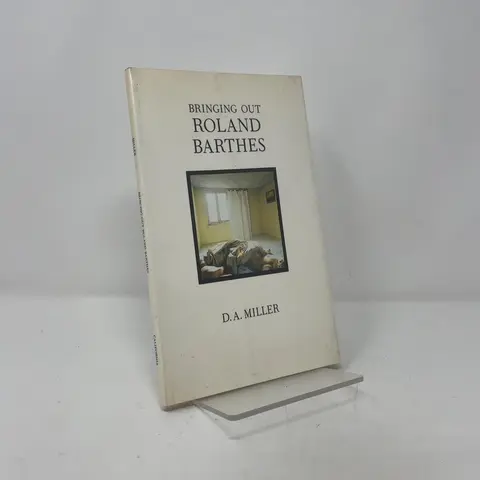 Cover of Bringing out Roland Barthes