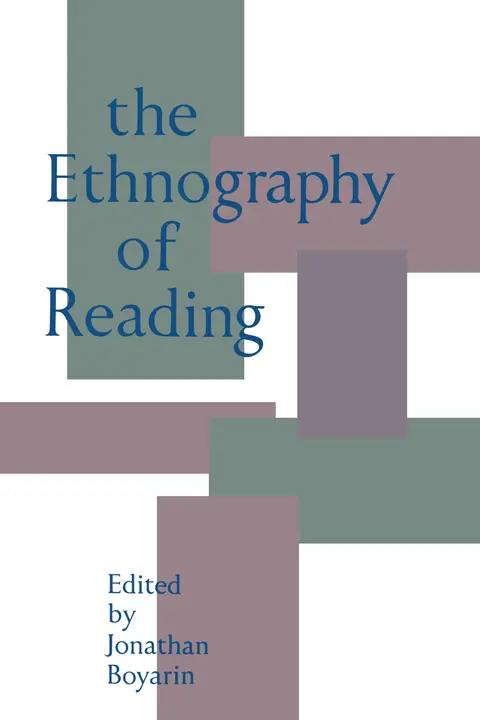 Cover of The Ethnography of Reading