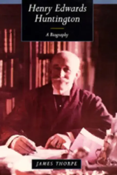 Cover of Henry Edwards Huntington