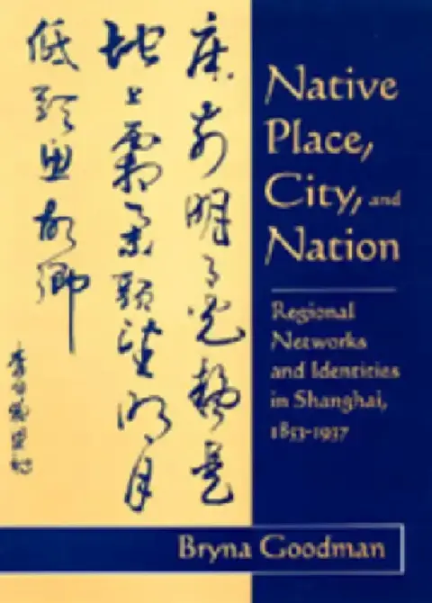 Cover of Native Place, City, and Nation