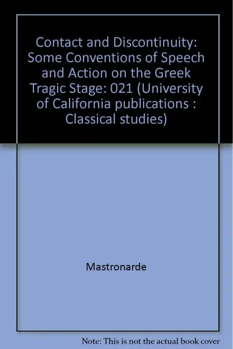 Cover of Mastronarde
