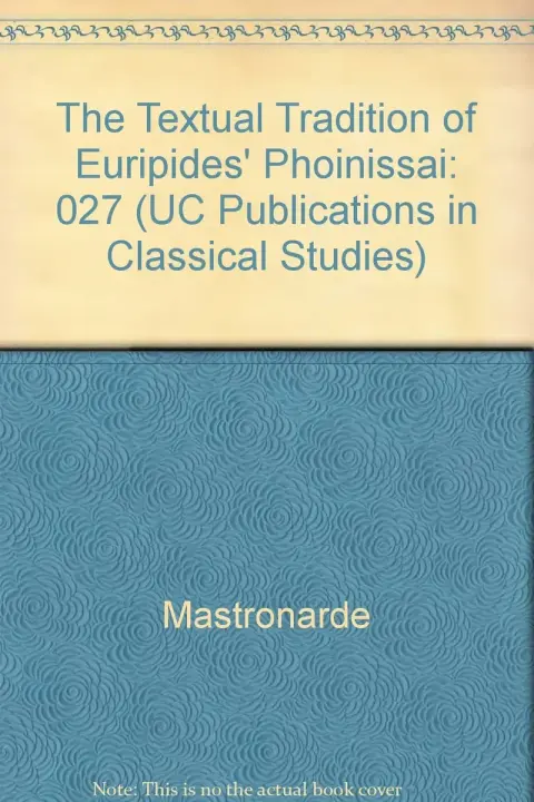 Cover of Classical Studies 27