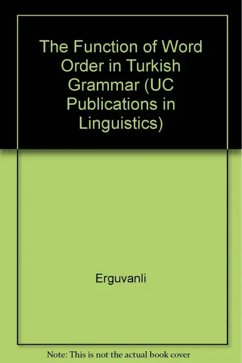 Cover of Erguvanli