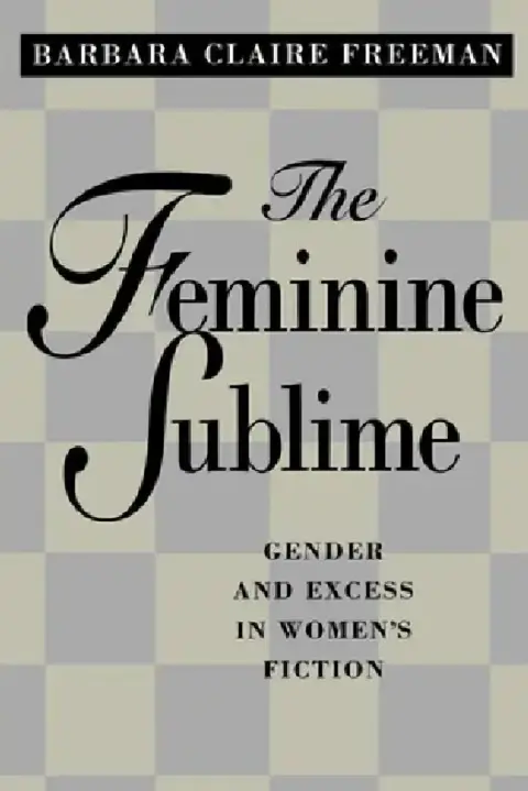 Cover of The Feminine Sublime