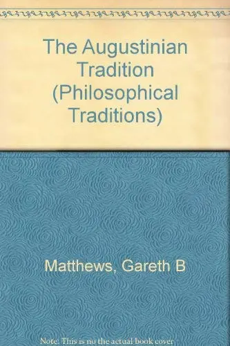 Cover of The Augustinian Tradition