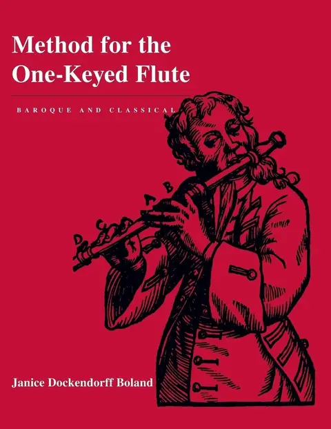 Cover of Method for the One-Keyed Flute