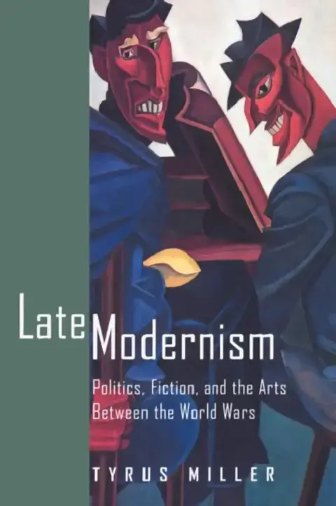 Cover of Late Modernism