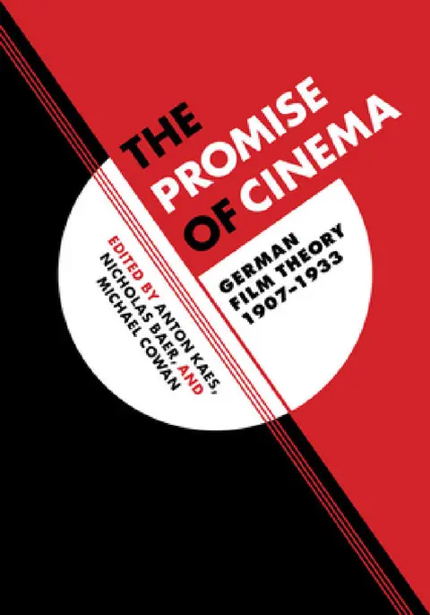 Cover of The Promise of Cinema
