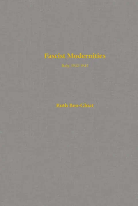 Cover of Fascist Modernities