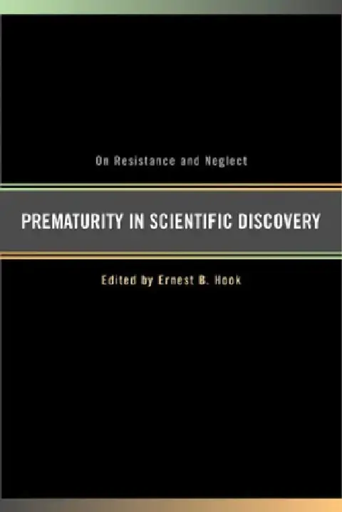 Cover of Prematurity in Scientific Discovery