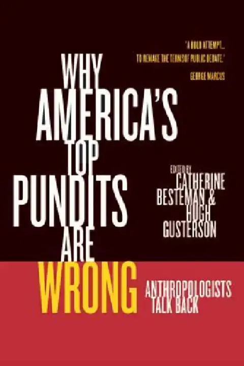 Cover of Why America's Top Pundits Are Wrong