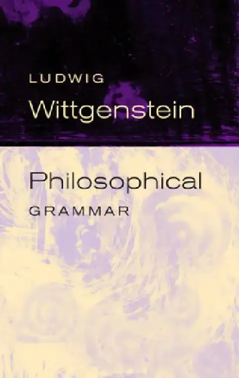 Cover of Philosophical Grammar