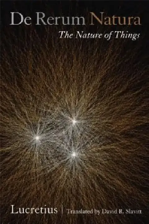 Cover of de Rerum Natura, the Nature of Things