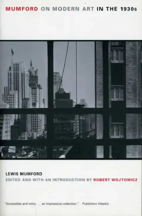 Cover of Mumford on Modern Art in the 1930s