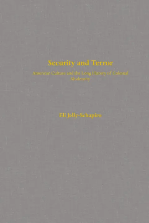 Cover of Security and Terror