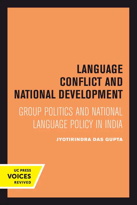 Cover of Language Conflict and National Development