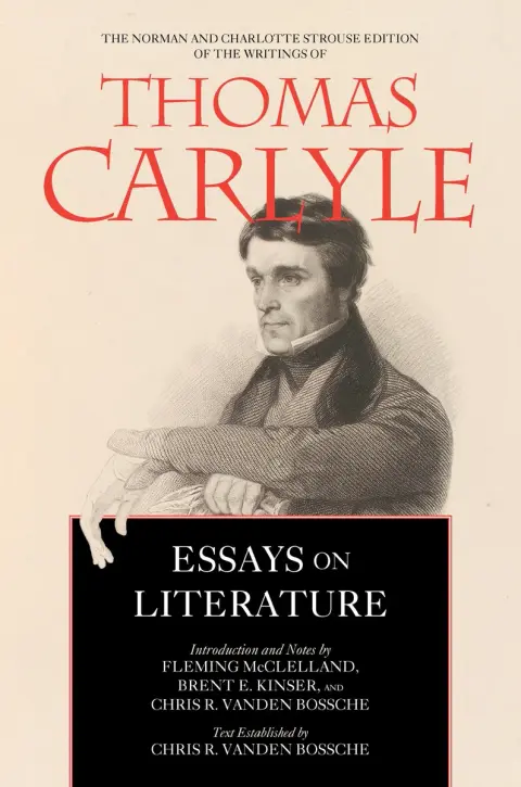Cover of Essays on Literature, Volume 5