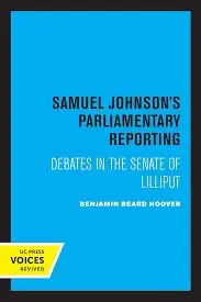 Cover of Samuel Johnsons Parliamentary Reporting