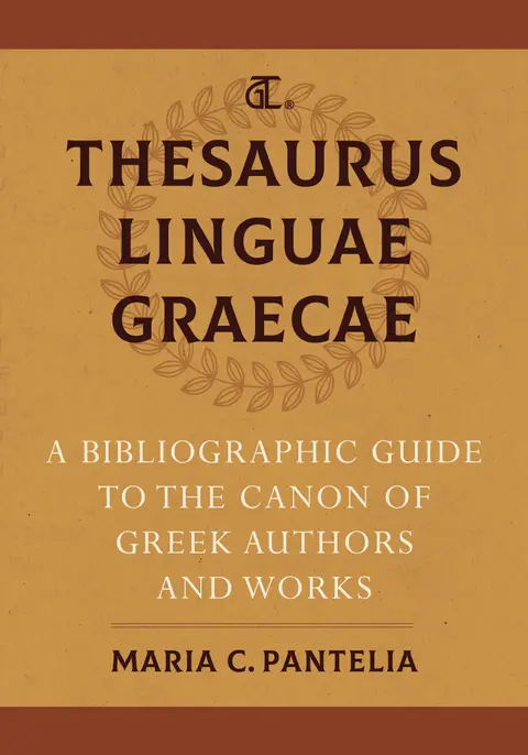 Cover of Thesaurus Linguae Graecae