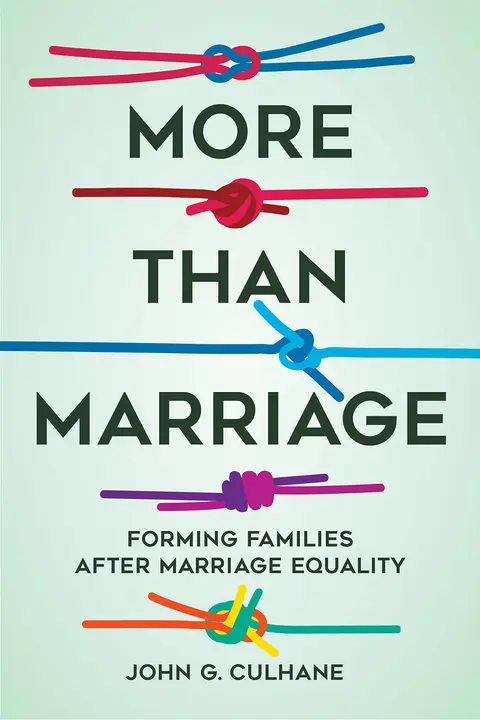 Cover of More Than Marriage