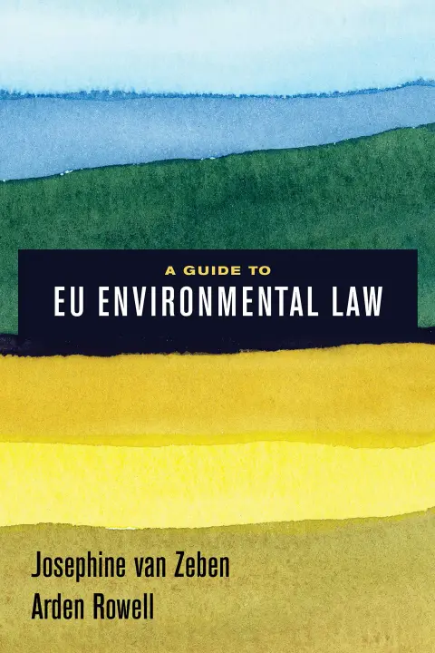 Cover of A Guide to EU Environmental Law