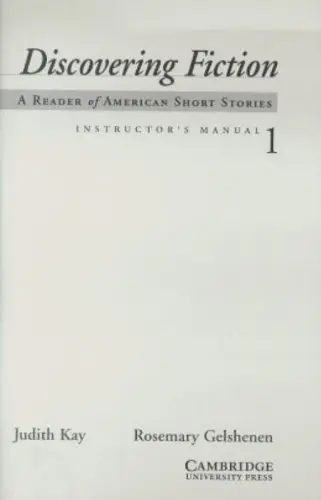Cover of Discover Fiction