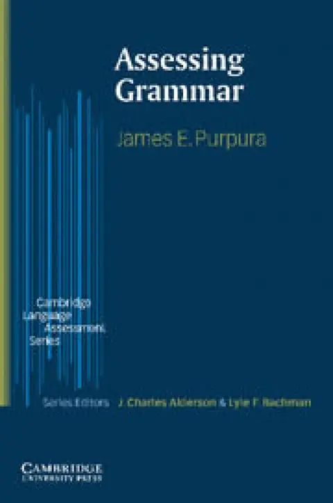 Cover of Assessing Grammar