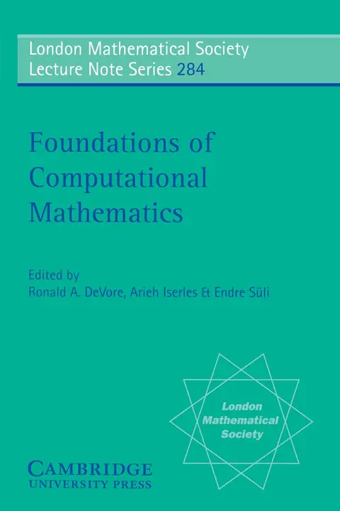 Cover of Foundations of Computational Mathematics
