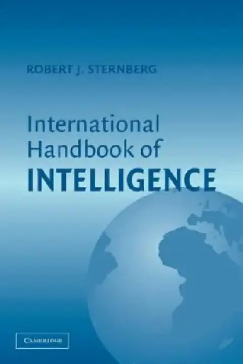 Cover of International Handbook of Intelligence