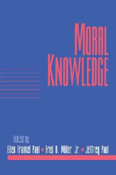 Cover of Moral Knowledge
