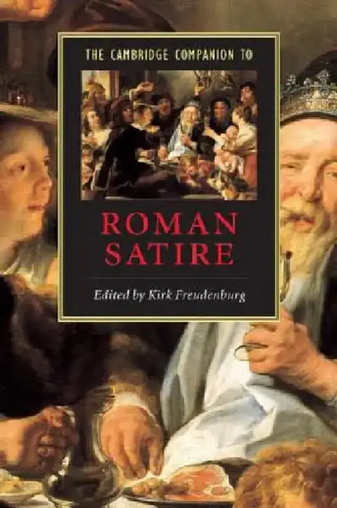 Cover of The Cambridge Companion to Roman Satire