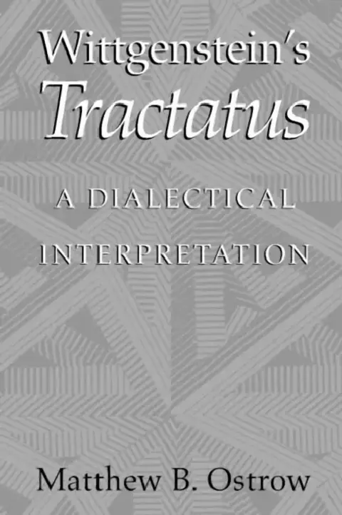 Cover of Wittgenstein's Tractatus