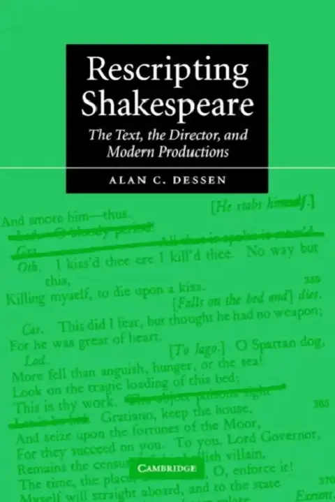 Cover of Rescripting Shakespeare