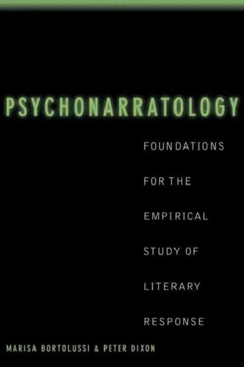 Cover of Psychonarratology