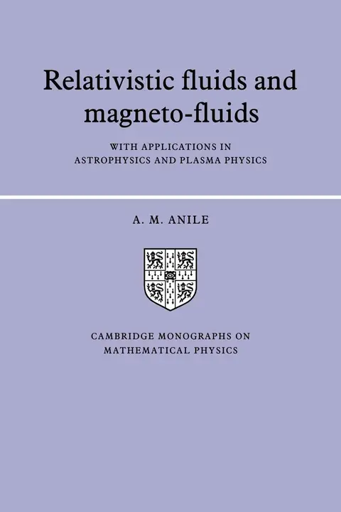 Cover of Relativistic Fluids and Magneto-fluids